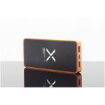 SCX.design P48 10.000 mAh magnetische 15W Powerbank aus Holz mit Leuchtlogo Bambus