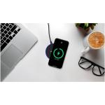 SCX.design W21 15W light-up logo wireless charging pad Black