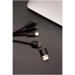 SCX.design C13 20W 5-in-1 charging cable Black