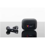 SCX.design E26 ANC earbuds with interactive touchscreen charging case Black