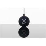 SCX.design W37 15W extra slim kabelloses Ladepad aus recyceltem Aluminium Schwarz