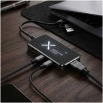 SCX.design H22 7-in-1 USB hub Black