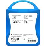 MyKit Flugzeug Reiseset Transparent blau
