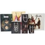 Handmade 170 g/m2 integra paper bag with plastic cord handles - 24 x 9 x 36 cm White