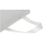 Smartfold Papiertüte, 210 g/m², mit Bandgriffen und matter Laminierung – 31 x 12 x 31 cm Weiß