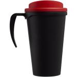 Americano® Grande 350 ml insulated mug Black/red