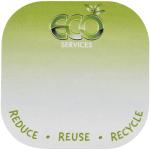 Sticky-Mate® recycelte Haftnotizen mit runden Ecken Weiß