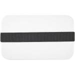 MIYO single layer lunch box White/black