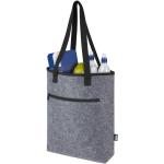 Felta GRS recycled felt cooler tote bag 12L Gray