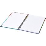 Wire-o A5 notebook hard cover White/black
