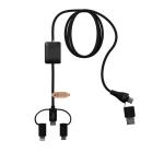 SCX.design C48 CarPlay 5-in-1 charging cable Black