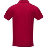 Graphite short sleeve men’s GOTS organic polo, red Red | XS