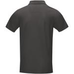 Graphite short sleeve men’s GOTS organic polo, graphite Graphite | XS