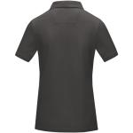 Graphite short sleeve women’s organic polo, graphite Graphite | XS