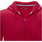 Ruby Hoodie mit durchgehendem Reißverschluss aus Bio-Material für Herren, rot Rot | 2XL