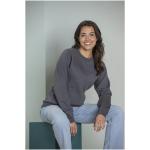 Jasper women’s GOTS organic recycled crewneck sweater, graphite Graphite | XS