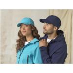 Mica GRS recycelte Cool Fit Kappe mit sechs Segmenten Navy