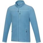 Amber men's GRS recycled full zip fleece jacket 