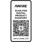 Onyx 5 panel Aware™ recycled cap Oatmeal