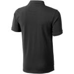 Calgary short sleeve men's polo, anthracite Anthracite | XS