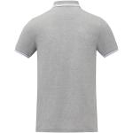 Amarago short sleeve men's tipping polo, heather smoke Heather smoke | XS