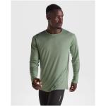 Estoril 125 g/m² long sleeve unisex t-shirt, fern green Fern green | XS