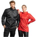 Escocia unisex lightweight rain jacket, black Black | L