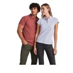 Star short sleeve women's polo, chrysanthemum red Chrysanthemum red | L