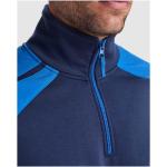 Maverick 280 g/m2 men's half zip sweater, royal/blue Royal/blue | L