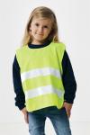 XD Collection GRS recycled PET high-visibility safety vest 3-6 years Yellow