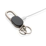 XD Collection Keyfinder Dual Schlüsselanhänger mit weltweiter Ortung Schwarz/silber