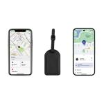 XD Collection Globefind Dual RCS Gepäckanhänger mit weltweiter Ortung Schwarz