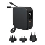 Urban Vitamin Saratoga 5 in 1 universal charger Black