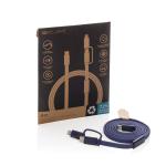 XD Xclusive Arc RCS 60W 120 cm 2-in-1 fast charging cable Aztec blue