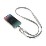 XD Xclusive Nivo RCS recycled PET Crossbody lanyard Convoy grey