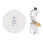 XD Collection RCS standard recycled plastic 10W wireless charger White