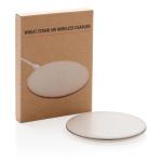 XD Collection 5W Wheat straw wireless charger Khaki