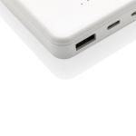 XD Collection RCS recycled plastic 5.000 mAh 5W wireless powerbank White