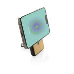 XD Collection Zen 5000mAh 5W magnetische Bambus-Powerbank aus RCS rPlastik Schwarz