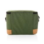 XD Collection Impact AWARE™ XL RPET two tone cooler bag with cork detail Green