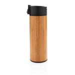 XD Xclusive Bogota vacuum bamboo coffee mug Brown