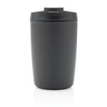 XD Collection GRS Recycled PP tumbler with flip lid Convoy grey