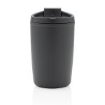 XD Collection GRS Recycled PP tumbler with flip lid Convoy grey