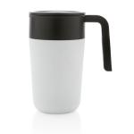 XD Collection GRS recycelte PP und Stainless Steel Tasse mit Griff Weiß