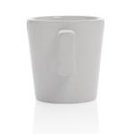 XD Collection Moderne Keramik Kaffeetasse, 300ml Weiß/Weiße