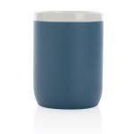 XD Collection Keramiktasse mit weißem Rand Blau/weiß