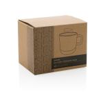 XD Collection Glazed ceramic mug 360ml Black