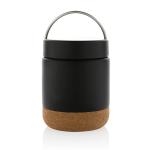 XD Collection Savory RCS certified recycled stainless steel foodflask Black