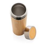 XD Collection Leak proof bamboo vacuum bottle Brown