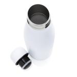 XD Collection Solid colour vacuum stainless steel bottle 500 ml White